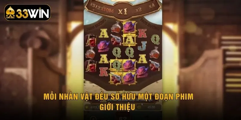 Mỗi nhân vật đều sở hữu một đoạn phim giới thiệu